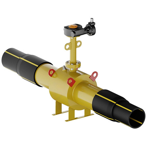 Кран шаровой подземный Маршал 11с67п GAS PRO 3ЦПП.00.3 DN 250 PN 16 полнопроходной под приварку