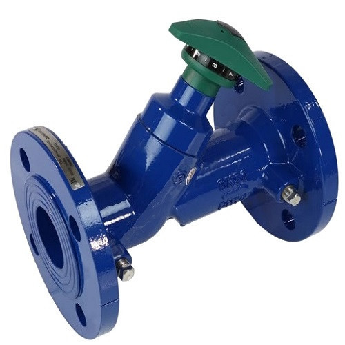 Клапан балансировочный Benarmo 3080H DN 150 PN 16 фланцевый ручной чугунный, с измерительными ниппелями