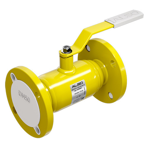 Кран шаровой газовый ALSO КШ.Ф.П.GAS.200.16-01 Ду 200 Ру 16 полнопроходный фланцевый