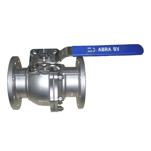 Кран шаровой ABRA BV-41 DN 32 PN 40 с рукояткой нержавеющая сталь