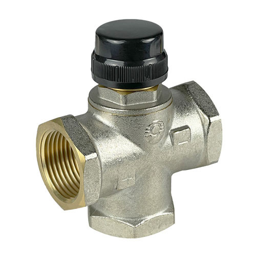 Клапан регулирующий VALFEX VF.MR02.N.100 ВР 1" DN 25 PN 10 смесительный трёхходовой