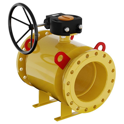 Кран шаровой Маршал 11с67п GAS PRO 2ЦФ.00.3 DN 800/700 PN 25 стандартнопроходной фланцевый