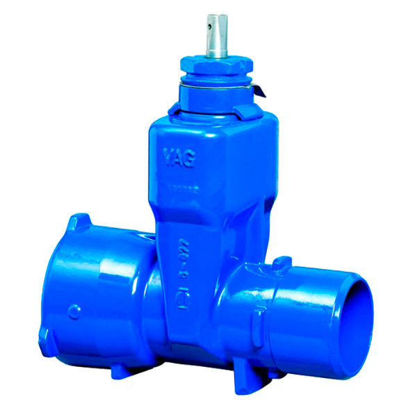Задвижка VAG BETA 200 BAIO plus DN 300 (326) PN 16 клиновая раструб-гладкий конец для чугунных труб