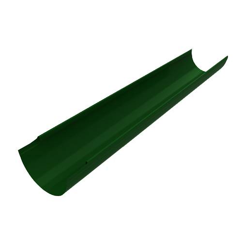  								Желоб водосточный, D=106 мм, L 2 м., RAL 6005 (Зеленый мох)							