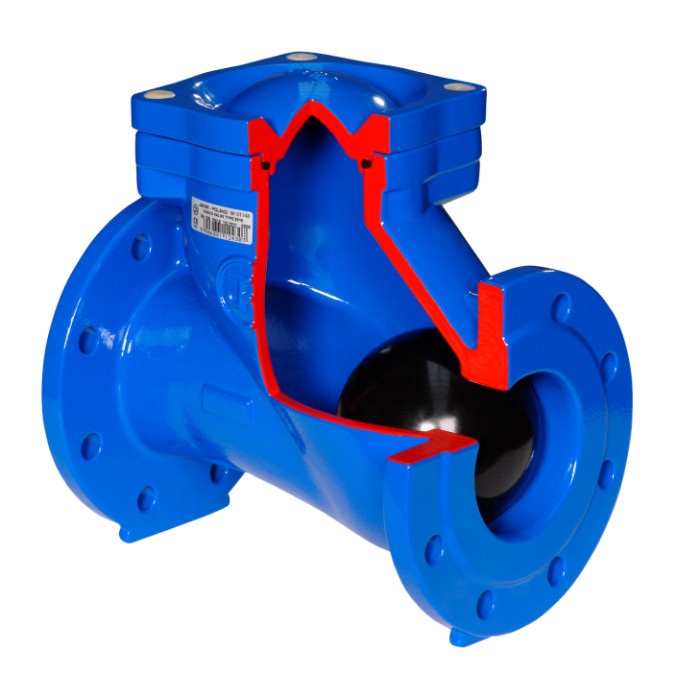 Клапан JAFAR 6516 DN 125 PN 16 обратный фланцевый