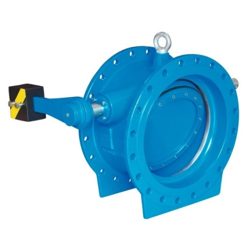 Клапан обратный HAWLE 9883K DN 700 PN 10 с рычагом и противовесом