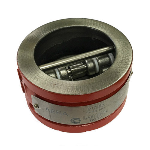 Клапан обратный ABRA D-122 DN 100 PN 16/10 двустворчатый межфланцевый