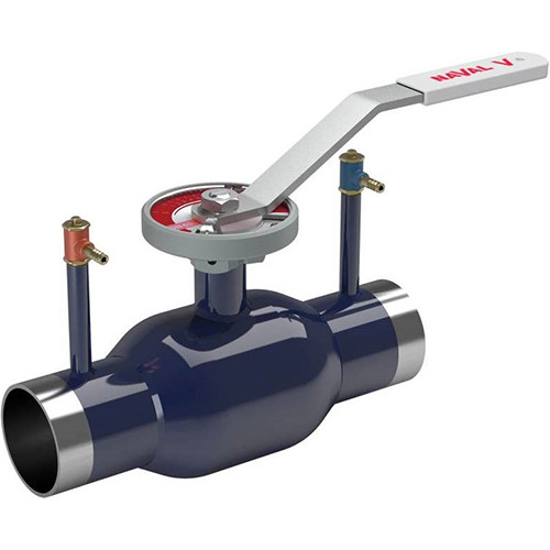 Кран шаровой NAVAL NAVALTRIM 264410 V DN 65 PN 25 регулирующий стальной под приварку