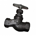 Клапан(вентиль) запорный чугунный 15кч16п Ду 32 Ру16 с маховиком фланцевый