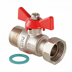 Кран шаровой VALTEC Ду15 Ру40 с накидной гайкой и наружной резьбой VT.260.N.0404