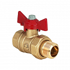 Кран шаровый VALFEX DELTA PRO VF.230 ВР-НР 3/4" Ду 20 Ру 40 с американкой латунный