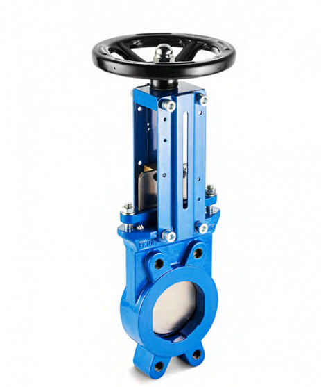 Задвижка GROSS DN 300 PN 6 шиберная с невыдвижным шпинделем c маховиком