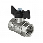 Кран шаровый VALFEX DELTA PRO VF.217 ВР 3/4" Ду 20 Ру 40 никелированный латунный