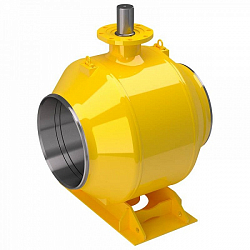 Кран шаровой Vexve 304/GS800 DN 800 PN 25 стальной полнопроходный под приварку для газа, с редуктором