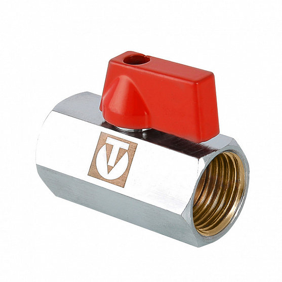 Кран шаровой VALTEC MINI Ду15 Ру10 с внутренней резьбой VT.330.N.04