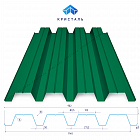 Профнастил окрашенный Н60 902/845 0,5 RAL 6024 Транспортный зелёный