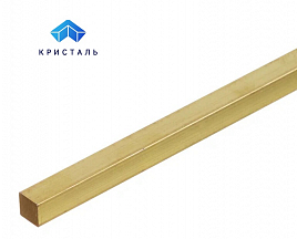 Квадрат латунный (МЗОЦМ) 70х3000 ГКВНХ ЛС59-1 ГОСТ Р52597-2006