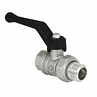 Кран шаровый VALFEX DELTA PRO VF.223 ВР-НР 1/2" Ду 15 Ру 40 с американкой никелированный латунный