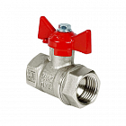 Кран шаровый VALFEX VF.217 ВР 1/2" Ду 15 Ру 40 STANDART N/P никелированный латунный