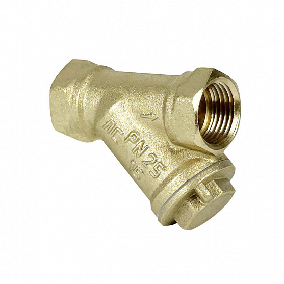 Фильтр сетчатый VALFEX STANDART VF.193 ВР 3/4" Ду 20 Ру 25 газовый латунный