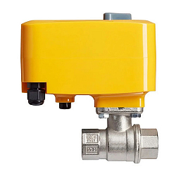 Кран шаровой с электроприводом Нептун Bugatti Special Edition 220В 1'' латунный