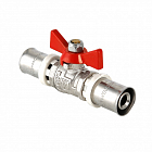 Кран шаровой VALTEC Ду16 Ру25 с пресс-соединением VT.243.N.1616